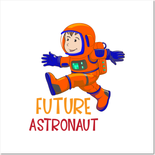 FUTURE ASTRONAUT Kid T-Shirt, Kids Space Shirt Great For Science Class Posters and Art